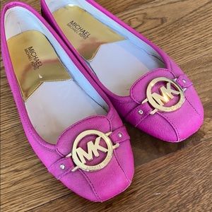 Michael Kors pink flats